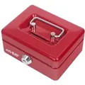 Produktbild: Hmf - 102122 Kinder Spardose, Geldkassette Abschließbar Mit Schlitz, 12,5 X 9,5 X 6 Cm Rot
