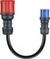 Produktbild: go-e Adapter Gemini flex 22 kW auf CEE blau 16 A, Schwarz, Gerade, Gerade, IP55, 22 kW, 16 A