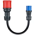 Produktbild: go-e Adapter für Gemini flex 22 kW, CEE rot Drehstrom 32A > CEE blau 16A