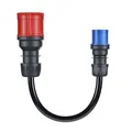 Produktbild: go-e Adapter Gemini flex 22 kW auf CEE blau 16 A