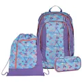Produktbild: Satch Air Schulrucksack Set 3tlg. inkl. Schlamperbox und Sportbeutel (80s Dance)