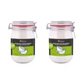 Produktbild: mituso Bio Kokosöl 2000ml geschmacksneutral (desodoriert) | 2L Kokosnussöl Glas