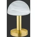 Produktbild: Trio 599100108 Tischleuchte Fynn II 1x40W | E14 - Berührungsschalter, Messing, weiß