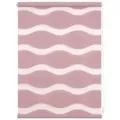 Produktbild: Doppelrollo Duo Rollo Welle Klemmfix, ohne Bohren, Roomy, Klemmbar, Klemmbar rosa|rot 100 cm x 150 cm