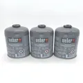 Produktbild: Weber Gaskartusche 3x445 g Gas Kartusche für Gasgrill Schraubkartusche Grillen