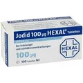 Produktbild: Jodid 100 μg HEXAL® Tabletten