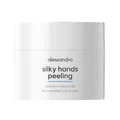 Produktbild: alessandro Silky Hands Peeling - Handpeeling für weiche, strahlende Hände - Mit Meersalz & natürlichen Ölen - Handpflege für trockene Haut - Vegan - 50 ml