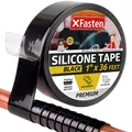 Produktbild: Silikon Selbstschmelzendes Band 1Zoll x 36Fuß 25.4mm x 10.97m Schwarz Silikon...