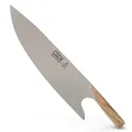 Produktbild: GÜDE Solingen - THE KNIFE geschmiedet, 26 cm, Olivenholz, THE KNIFE, Handmade Germany