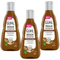 Produktbild: 3x 250ml Guhl Fa Braun Faszination Farbglanz Shampoo Walnuss Öl natürliches brau