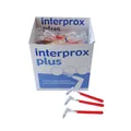 Produktbild: interprox plus Interdentalbürsten 100er, rot, mini-conical