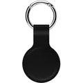 Produktbild: Schlüsselanhänger für Apple AirTags 2021 - Air Tag Cover - Reusable Airtag Hülle - Schwarz