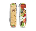 Produktbild: Victorinox Taschenmesser Classic Mexican Tacos Limited Edition, Swiss Made, 7 Funktionen, Multitool mit Schere, Schraubenzieher, Schlüsselanhänger