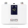 Produktbild: ThermoMate Mini Durchlauferhitzer elektrisch, On Demand Sofort-Warmwasserbereiter für den Handwaschbecken, selbstmodulierend, energiesparend, platzsparend (mit Stecker, 3,5kW)，230V