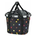 Produktbild: KLICKfix Damen Fahrradkorb, Dots, 35 x 28 x 26 cm, 0303DO