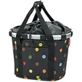 Produktbild: Klickfix City Tasche Bike Basket Dots 35x28x26cm Reisenthel Fahrrad Korb Punkte