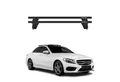 Produktbild: OMAC Dachträger für Mercedes C Klasse W205 2014-2018 ABE Aluminium Schwarz (2-St), Wasserbeständig,Abnehmbar,Multifunktional,Leichtgewichtig