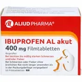 Produktbild: IBUPROFEN AL akut 400 mg Filmtabletten 50 St PZN16894666