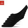 Produktbild: SNOCKS Füßlinge Loafer Socken Ballerina Socken (6-Paar) aus Bio-Baumwolle, perfekt für Ballerinas schwarz 35-38