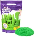 Produktbild: Kinetic Sand - Grüner Sand im Beutel, 907 g, original magischer Sand aus Schweden für Indoor-Sandspiel, für Kinder ab 3 Jahren, fördert Feinmotorik, wiederverschließbar