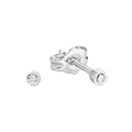 Produktbild: Amor Ohrstecker 925 Sterling Silber Damen Ohrschmuck, mit Zirkonia synth., 0,3 cm, Silber, Kommt in Schmuck Geschenk Box, 9061938