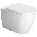 Produktbild: Stand-Tiefspül-WC Duravit ME by Starck 370 x 400 x 600 mm, Spülrand halb offen, Abgang waagerecht - 2169090000