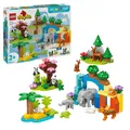 Produktbild: LEGO DUPLO Town 10446 Wildtier-Familien 3-in-1-Set Bausatz, Mehrfarbig