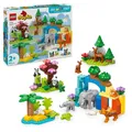 Produktbild: LEGO DUPLO Town Wildtier-Familien 3-in-1 Set, Lernspielzeug 10446