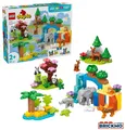 Produktbild: LEGO Duplo 10446 Wildtier-Familien 3-in-1-Set 10446