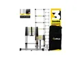 Produktbild: Craftfull Teleskopleiter CF-101B, Soft-Close-Funktion, Ausziehleiter aus Aluminium, 2 m bis 4,4 m (3.8 Meter)