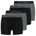 Produktbild: Bruno banani - Flowing - Short - 4er Pack (6 Schwarz/Grau Melange)