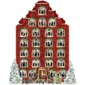 Produktbild: Wand-Adventskalender - Nostalgisches Weihnachtshaus