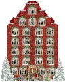 Produktbild: Wand-Adventskalender – Nostalgisches Weihnachtshaus: mit 24 Pop-up-Szenen