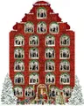 Produktbild: Wand-Adventskalender - Nostalgisches Weihnachtshaus