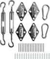 Produktbild: Sonnensegel Befestigungs Kit Montageset Komplettset Befestigungsset Zubehör