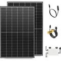 Produktbild: Solakon Balkonkraftwerk 900W Solaranlage Steckerfertig Komplettset Photovoltaik Anlage 800W Kabellänge 10m