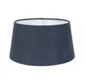 Produktbild: Dirk Davids Leuchten GmbH Lampenschirm Lampenschirm für Tischleuchte in Rund Leinen Blau 20-15-13cm, Hochwertiger Leinenstoff