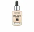 Produktbild: Catrice Foundation Hd Liquid Coverage Foundation Lasts Up Tp 24h 010 Light Beige 30ml