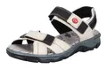 Produktbild: Rieker Sandale, Sommerschuh, Outdoorschuh, Keilabsatz, in Trekking-Optik
