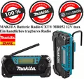Produktbild: ⭐Makita Akku-Baustellenradio 10,8V MR052 ohne Akkus-Ladegerät Perfektes Geschenk