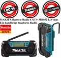 Produktbild: Makita Akku-Baustellenradio 10,8V MR052 ohne Akkus-Ladegerät Perfektes Geschenk⭐