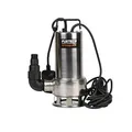 Produktbild: FUXTEC Wasserpumpe FX-TP11100INOX Schmutzwasserpumpe Tauchpumpe 1100 Watt, max. 20000 l/h, max. 11 m Förderhöhe, Fremdkörper bis 35 mm, integrierter Schwimmerschalter