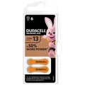 Produktbild: DURACELL Batterie f. Hörgeräte EasyTab 13 ohne Quecksilber 1Bli=6Stk