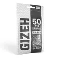 Produktbild: GIZEH ProCell BLACK Active Filter - Aktivkohlefilter slim 6 mm Durchmesser mit innovativen Papierkappen - Filter mit 27 mm Länge im 50 + 10 Beutel