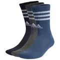 Produktbild: adidas - 3S Cushioned Sportswear Crew 3-Pack - Multifunktionssocken Unisex XL | EU 46-48 blau