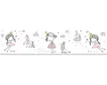 Produktbild: Bordüre selbstklebend 40375-5 Only Border Prinzessin Einhorn rosa grau 5 m x 15