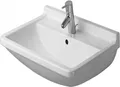 Produktbild: Duravit Waschtisch STARCK 3 mit Überlauf, Hahnlochbank, 1 Hahnloch 600 x 450 mm weiß