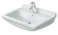 Produktbild: Duravit Waschtisch Starck 3 60cm, 1 Hahnloch, 0300600000, Farbe: Weiß