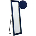 Produktbild: Standspiegel LAUTREC 150 cm Samtstoff Marineblau