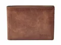 Produktbild: FOSSIL Derrick Flap Bifold Geldbörse Brown Braun Neu